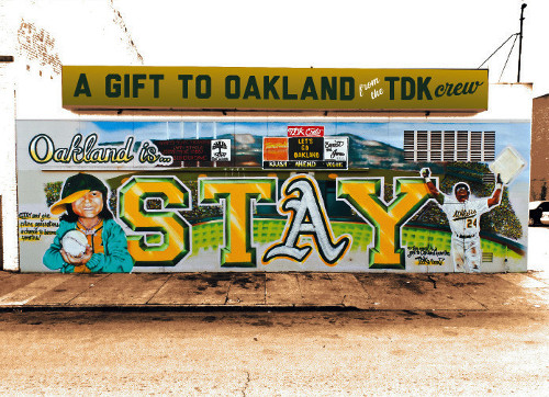 Postcard art by TDK Collective for Oaklandish.