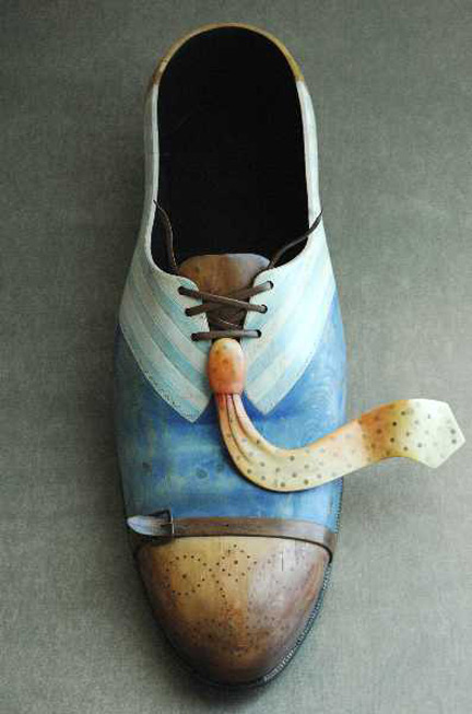shoe art ideas
