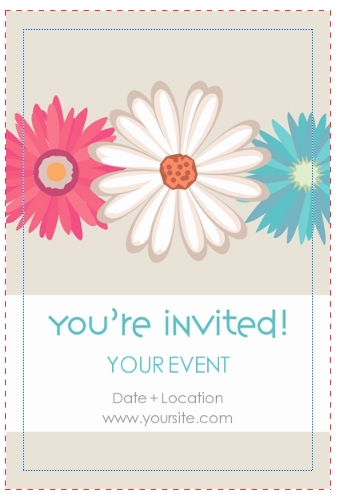 Spring Invitation Template 3