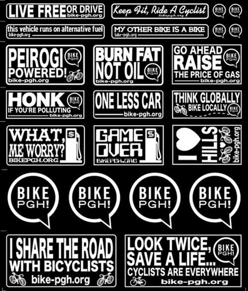 sticker set for bike