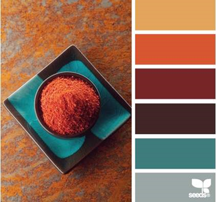 17 Thanksgiving Color Palettes - PsPrint Blog