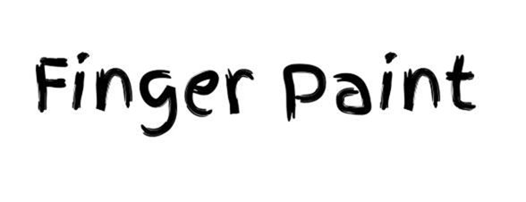 Free Font Finger Paint by Ralph Oliver du Carrois Font Squirrel - Google Chrom_2014-04-25_11-30-12