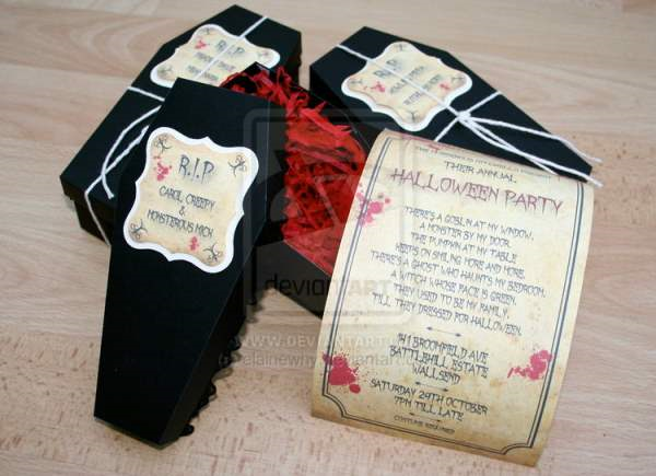 Cool Halloween Party Invitations 9