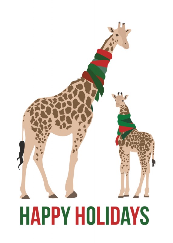 giraffes