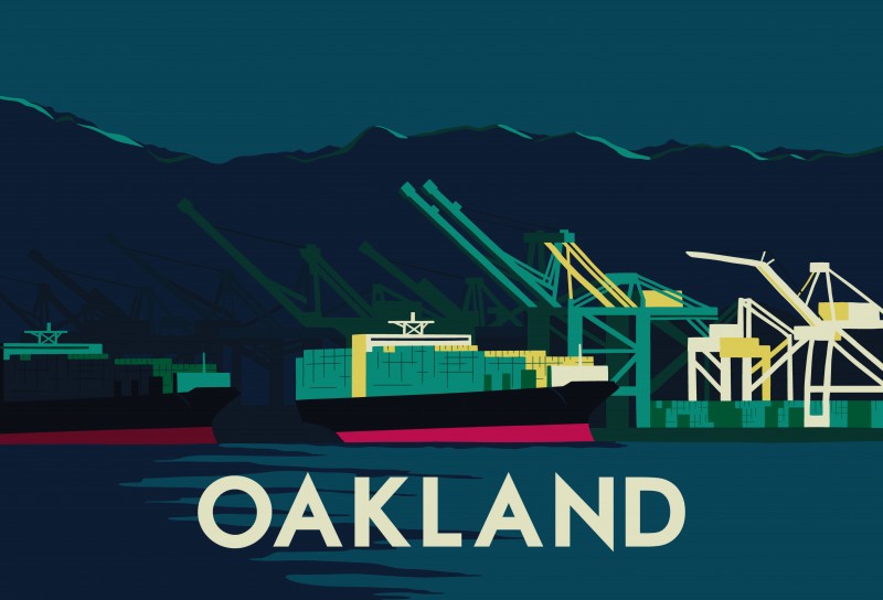 oakland-postcard