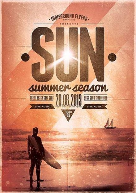 25 Summer Flyer And Poster Templates
