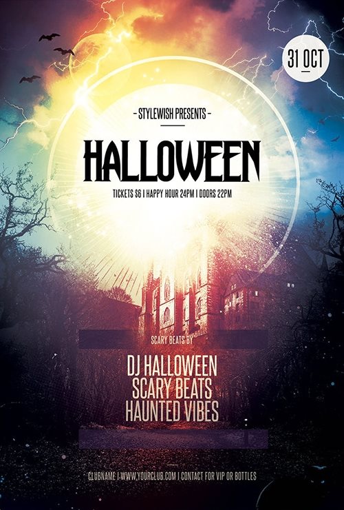 Wicked Halloween Party Flyer Templates For Your Inspiration Psprint Blog Designing Printing And Marketing Ideas For Businesses