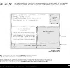 Mailing Regulations for your Postcard Design