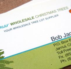 Five Awesome Christmas-Themed Business Cards Five Awesome Christmas-Themed Business Cards