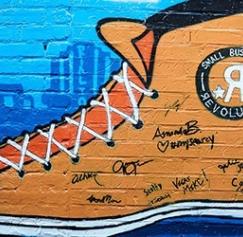 SBR Season 4 shoe graffiti