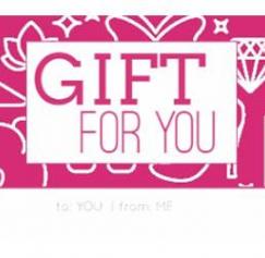 custom holiday gift label