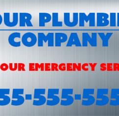 plumbing heating cooling sticker