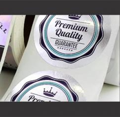 Foil roll stickers