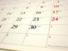 Checklist for Calendar printing